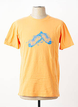 T-shirt coupe droite manches courtes orange SPORTS D'EPOQUE homme