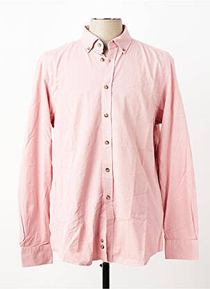 Chemise manches longues coupe droite rose CARLOS CORDOBA homme