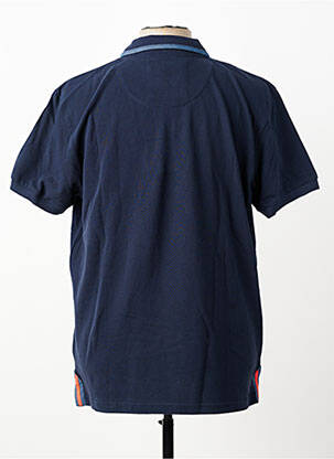 Polo coupe droite manches courtes bleu HARPER&FLINT homme