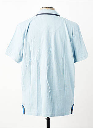 Polo coupe droite manches courtes bleu HARPER&FLINT homme