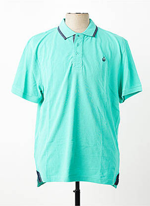 Polo coupe droite manches courtes vert HARPER&FLINT homme