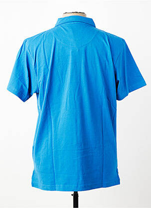 Polo coupe droite manches courtes bleu HARPER&FLINT homme