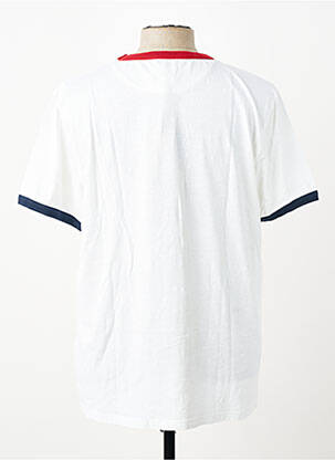 T-shirt coupe droite manches courtes blanc LE VIEUX GAULOIS homme