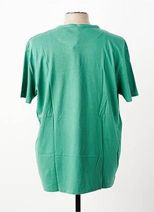 T-shirt coupe droite manches courtes vert POU NOU homme