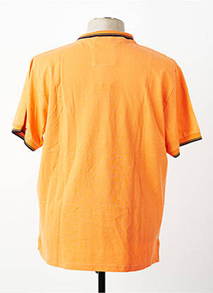 Polo coupe droite manches courtes orange HARPER&FLINT homme