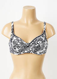 Haut de maillot de bain haut soutien-gorge emboitant haut soutien-gorge emboitant noir ANTIGEL femme