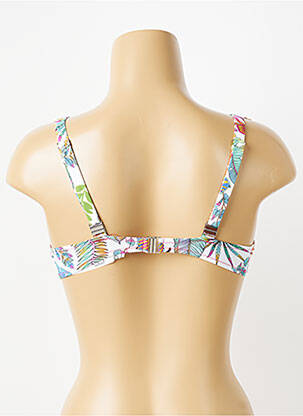 Haut de maillot de bain haut soutien-gorge emboitant haut soutien-gorge emboitant blanc ANTIGEL femme