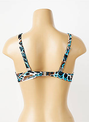 Haut de maillot de bain haut soutien-gorge emboitant haut soutien-gorge emboitant bleu ANTIGEL femme