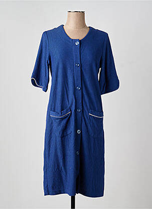 Peignoir stretch bleu CANAT femme