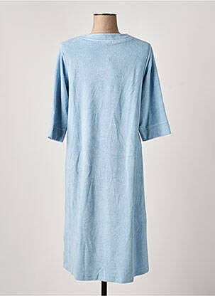 Peignoir stretch bleu CANAT femme