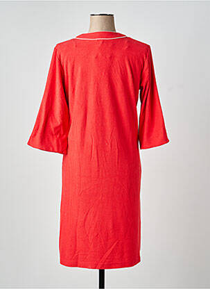 Peignoir stretch rouge CANAT femme