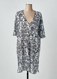Robe de plage coupe fluide noir ANTIGEL femme