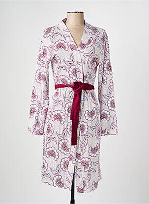 Robe de chambre stretch violet NAF NAF femme