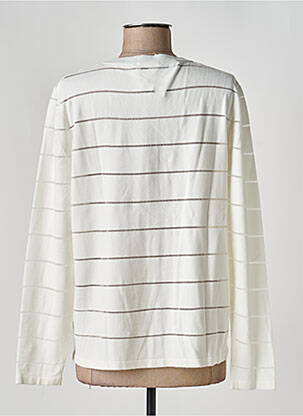 Gilet manches longues stretch blanc DIANE LAURY femme