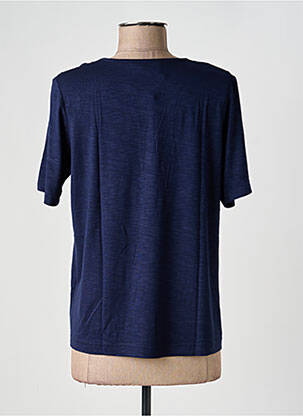 Top manches courtes manches courtes bleu GRIFFON femme