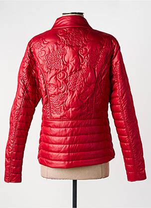 Doudoune poches sans capuche rouge REVER MILE femme