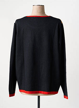 Pull coupe droite manches longues noir DIANE LAURY femme