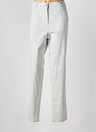 Pantalon droit stretch taille normale gris TONI femme