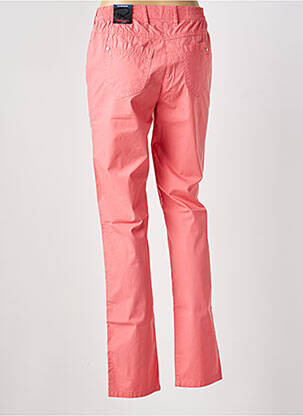 Pantalon droit stretch taille normale orange TONI femme