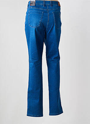 Jeans coupe droite stretch taille normale bleu TONI femme
