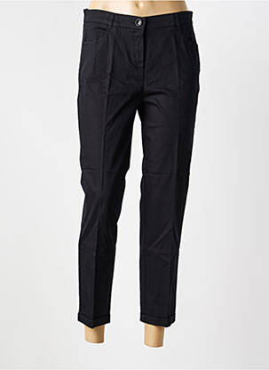 Pantalon 7/8 stretch taille normale noir TONI femme