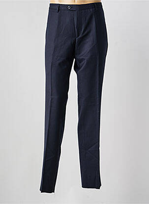 Pantalon droit stretch taille normale bleu NINO LORETTI homme