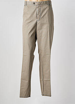 Pantalon droit stretch taille normale gris MEYER homme