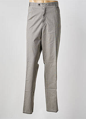 Pantalon droit stretch taille normale gris MEYER homme