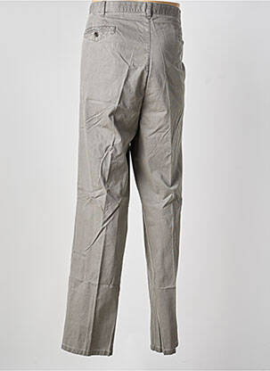 Pantalon droit stretch taille normale gris MEYER homme