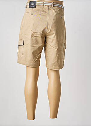 Bermuda stretch taille normale beige clair DELAHAYE homme