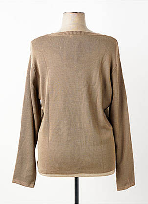 Pull coupe cintrée manches longues vert DIANE LAURY femme