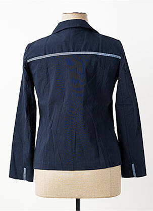 Veste casual poches bleu TELMAIL femme