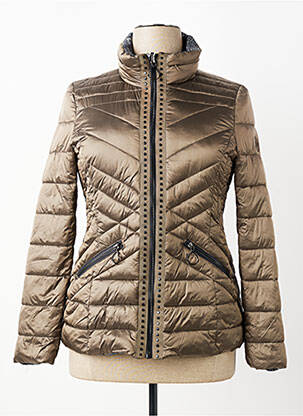 Doudoune poches sans capuche gris REVER MILE femme