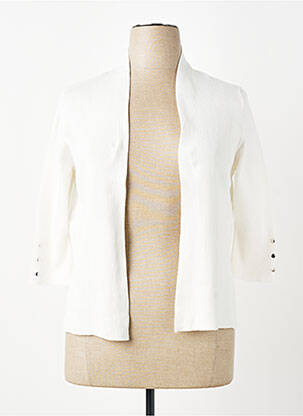 Gilet manches longues manches 3/4 beige CONCEPT K femme
