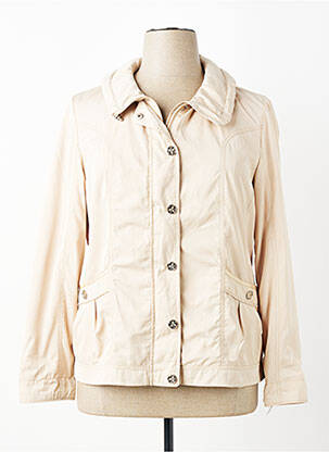 Coupe-vent manches longues sans capuche beige CONCEPT K femme
