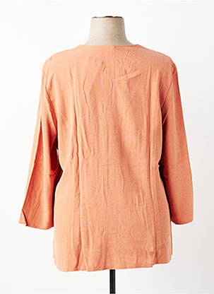 Veste casual coupe cintrée orange TELMAIL femme