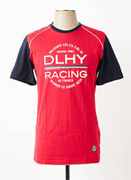 T-shirt coupe cintrée rouge DELAHAYE homme