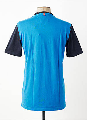 T-shirt coupe cintrée bleu DELAHAYE homme