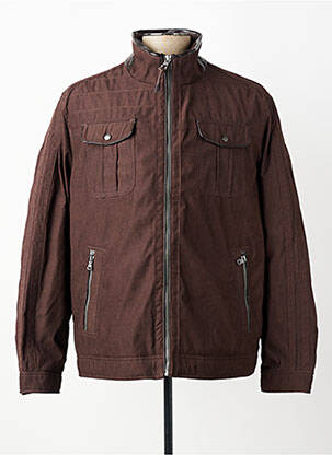Blouson poches marron PETER COFOX homme