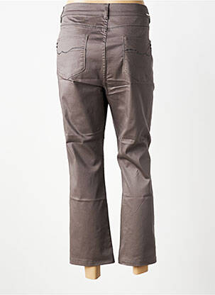 Pantalon 7/8 stretch taille normale gris DIANE LAURY femme