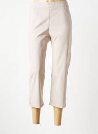 Pantacourt stretch taille normale beige STARK femme