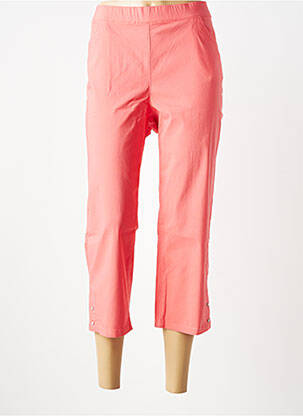 Pantacourt stretch taille normale orange STARK femme