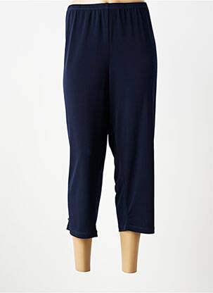 Legging effet matière satinée bleu TELMAIL femme