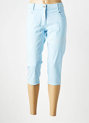 Corsaire stretch taille normale bleu WOMENS BEST femme