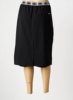 Jupe mi-longue coupe droite noir DIANE LAURY femme