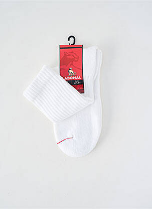 Chaussettes stretch blanc LABONAL homme