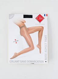 Collants stretch beige CLIO femme