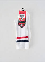 Chaussettes stretch blanc LABONAL homme