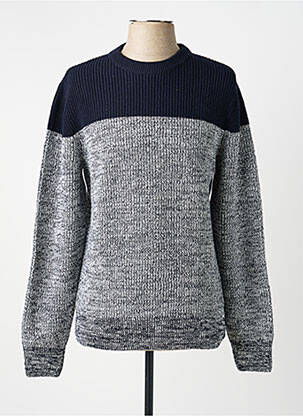 Pull stretch manches longues bleu BASK IN THE SUN homme