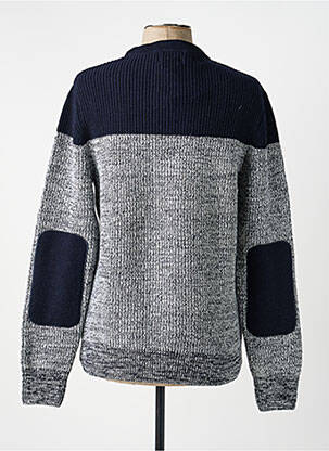Pull stretch manches longues bleu BASK IN THE SUN homme